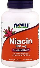 Вітамін В3 "Ніацин" 500 mg - Now Foods Niacin — фото N1