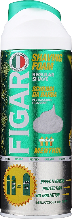 Пена для бритья "Освежающая" - Mil Mil Figaro Shaving Foam — фото N1