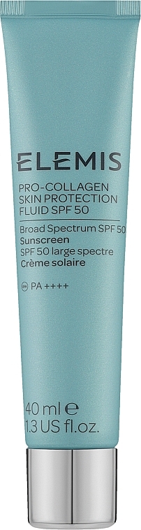 Солнцезащитный крем-флюид - Elemis Pro-Collagen Skin Protection Fluid SPF50 — фото N1