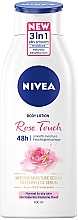 Парфумерія, косметика Лосьйон для тіла з трояндою - NIVEA Rose Touch Body Lotion
