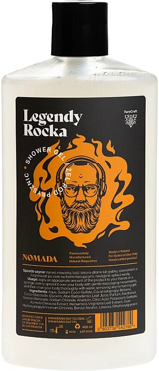 Гель для душа "Legendy Rocka Nomada" - RareCraft Shower Gel — фото N1