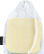 Спонжики багаторазові для демакіяжу, в мішечку для прання "ToFace" - MAKEUP Remover Sponge Set Multicolour & Reusable — фото N5