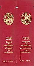 Духи, Парфюмерия, косметика Набор пробников - Oribe For Beautiful Color (sh/7ml + cond/7ml)