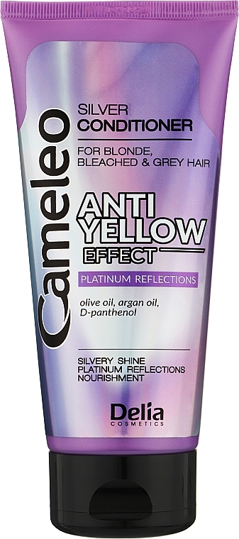 Кондиціонер для світлого волосся - Delia Cosmetics Cameleo Silver Conditioner — фото N3