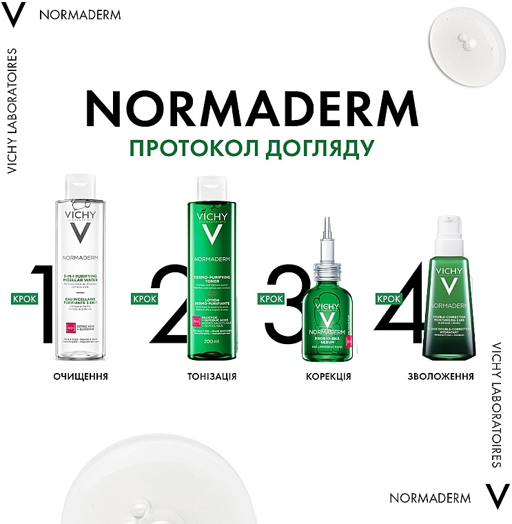 Vichy Normaderm 3-in-1 Purifying  Micellar Water - Vichy Normaderm 3-in-1 Purifying  Micellar Water — фото N11