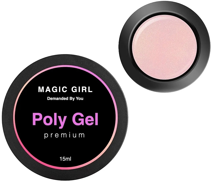 Полигель для наращивания ногтей - Magic Girl PolyGel Shine — фото N1