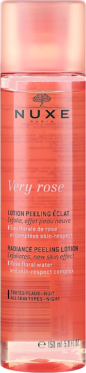 Сияющий пилинг-лосьон - Nuxe Very Rose Radiance Peeling Lotion — фото N1