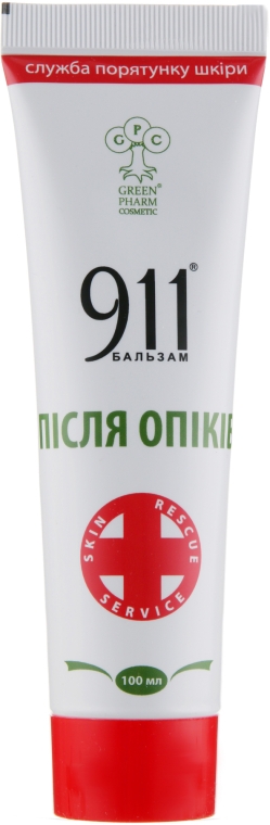 Бальзам 911 "После ожогов" - Green Pharm Cosmetic  — фото N2