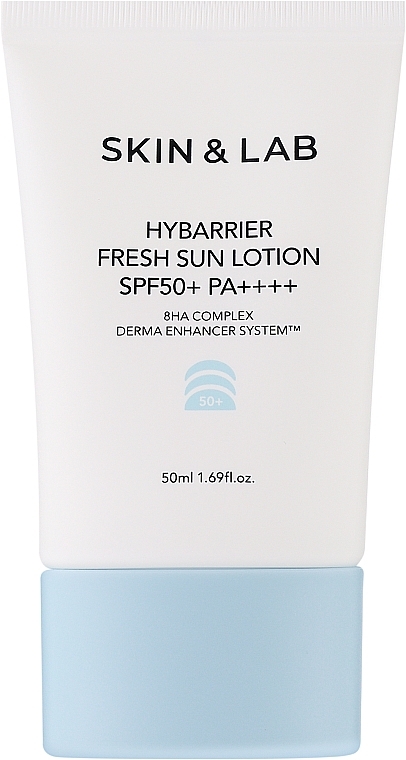 Сонцезахисний лосьйон для обличчя - Skin&Lab Hybarrier Fresh Sun Lotion SPF 50+ PA++++ — фото N1