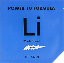 Духи, Парфюмерия, косметика Тканевая маска, успокаивающая - It's Skin Power 10 Formula Mask Sheet LI