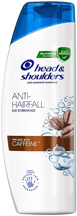 Шампунь проти лупи з кофеїном - Head & Shoulders Coffeine Shampoo — фото N1