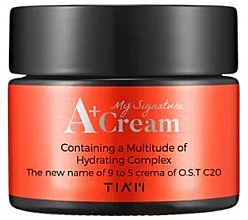 Парфумерія, косметика Крем для стомленої шкіри - Tiam My Signature A+ Cream With Multipeptide Of Hudrating Complex