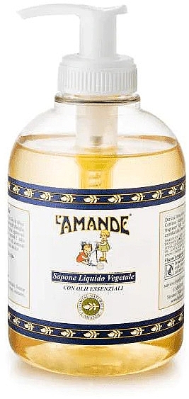 Растительное жидкое мыло с эфирными маслами - L'Amande Marseille Vegetable Liquid Soap With Essential Oils — фото N1