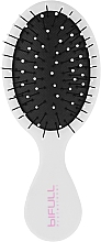 Парфумерія, косметика Щітка для волосся "Sparkling", біла - Perfect Beauty Hair Brush