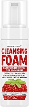 Пінка для вмивання з полуницею - Naturalissimo Cleansing Foam — фото N1