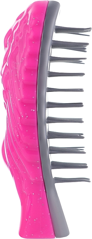 Расческа для волос, розовая - Tangle Angel Compact Re:born Pink Sparkle — фото N3