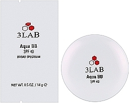 УЦЕНКА Компактный BB-крем для лица с запасным блоком - 3Lab Aqua BB Cream SPF40 * — фото N2