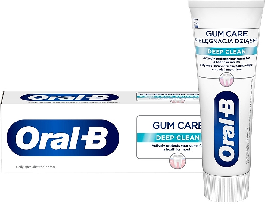 Зубна паста - Oral-B Gum Care Deep Clean — фото N1