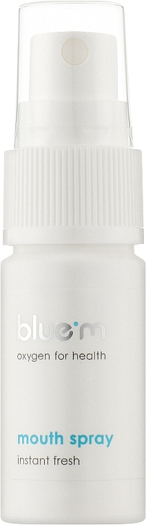 Спрей для ротової порожнини з антибактеріальними властивостями - BlueM Mouth Spray — фото N1