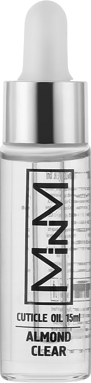 Олія для кутикули з піпеткою, мигдаль - M-in-M Almond Clear — фото N3