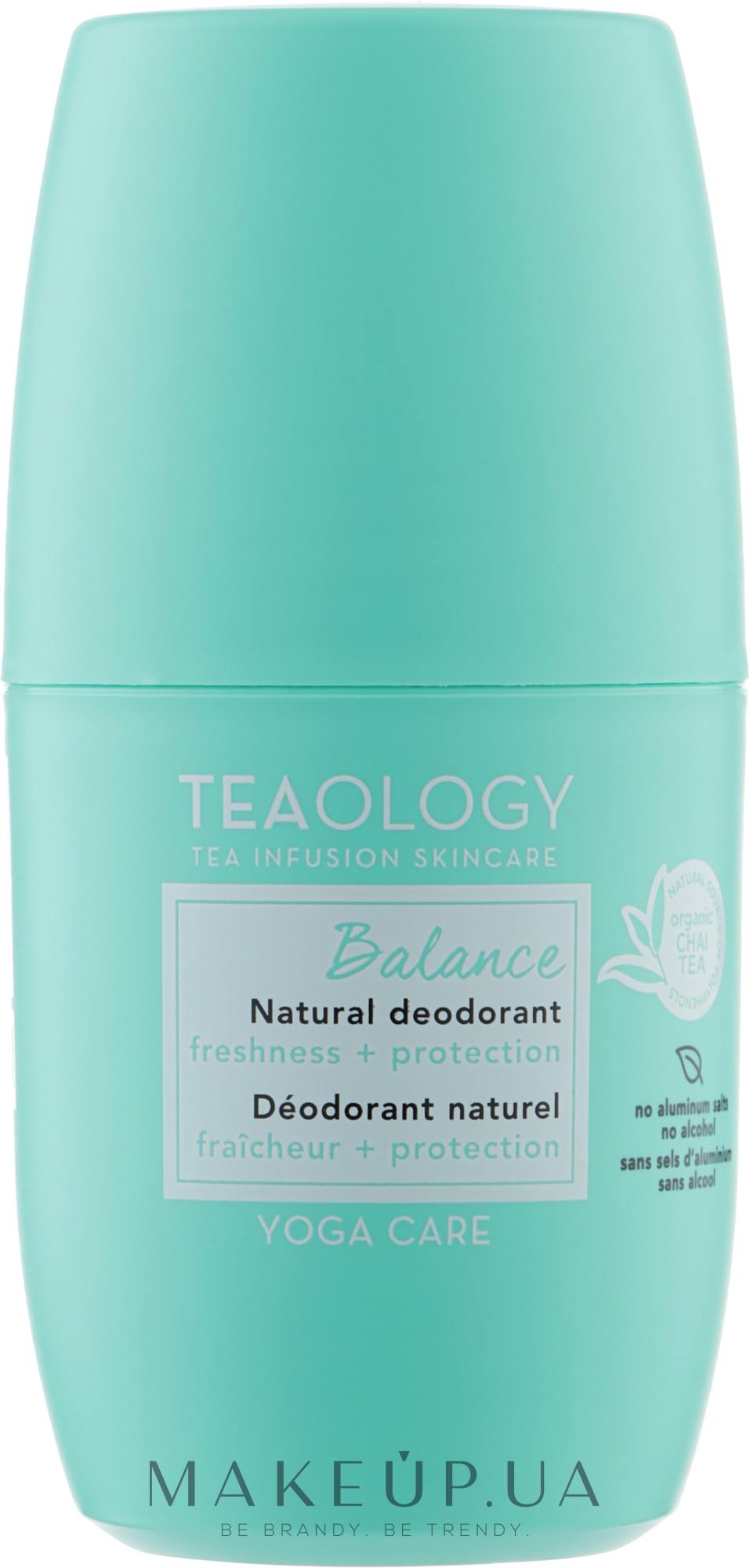 Натуральний дезодорант - Teaology Yoga Care Balance Natural Deodorant — фото 40ml