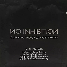 Гель для укладки - No Inhibition Styling Gel (мини) — фото N1