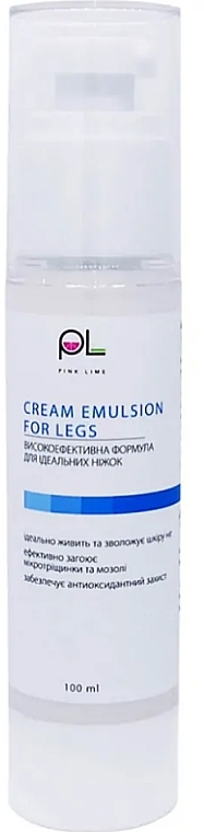 Крем-эмульсия для ног от микротрещин и натоптышей - Pink Lime Cream Emulsion For Legs — фото N1