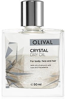 Суха олія для тіла, обличчя та волосся - Olival Crystal Dry Oil — фото N1