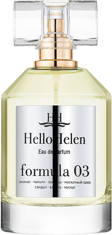 HelloHelen Formula 03 - Парфюмированная вода — фото N2
