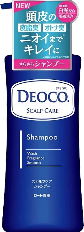 Шампунь для ухода за кожей головы - Rohto Deoco Scalp Care Shampoo — фото N1