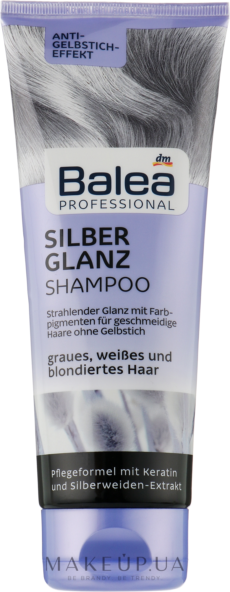 Шампунь для волос "Серебряный блеск" - Balea Professional Silberglanz Shampoo — фото 250ml