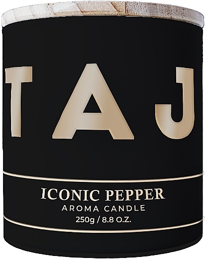 Ароматическая свеча "Iconic Pepper" - Taj Max Aroma Candle — фото N1