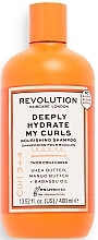 Духи, Парфюмерия, косметика Шампунь для волос - Revolution Deeply Hydrate My Curls Nourishing Shampoo 