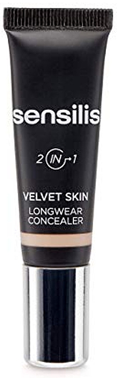 Консилер для лица - Sensilis Velvet Skin 2 In 1 Longwear Concealer — фото N1