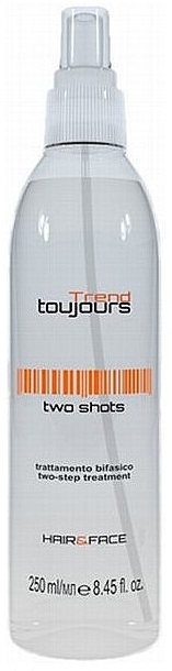 Двухфазный спрей-кондиционер - Trend Toujours Hair&Face Two Shots Two-Step Treatment — фото N1