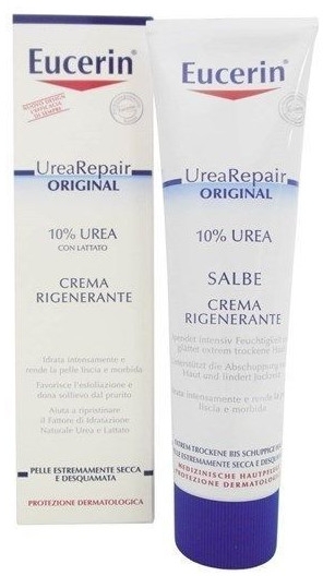 Восстанавливающий крем - Eucerin UreaRepair Regenerating Cream 10% Urea — фото N1