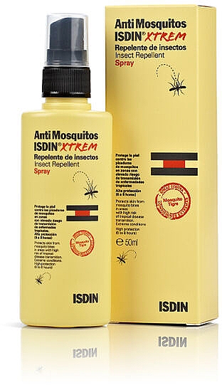 Спрей від комарів - Isdin Antimosquitos Xtrem Spray — фото N1