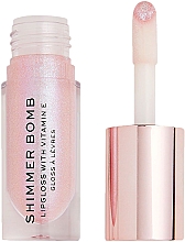 Блеск для губ - Makeup Revolution Shimmer Bomb Lip Gloss — фото N2