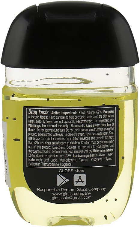 Антисептик для рук - Gloss Company Pocket Bac Lemon Anti-Bacterial Hand Gel — фото N2