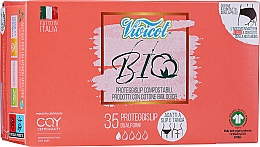Гігієнічні щоденні прокладки, 35 шт. - Vivicot Bio Dualform Liners — фото N1