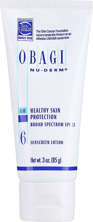 Сонцезахисний крем для обличчя SPF 35 - Obagi Medical Nu-Derm Healthy Skin Protection SPF 35 — фото N1