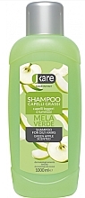 Духи, Парфюмерия, косметика Шампунь для волос "Green Apple" - Jkare Shampoo