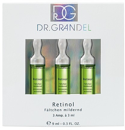 Ампульный концентрат для лица с ретинолом в липосомах - Dr. Grandel Retinol — фото N1