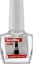 Парфумерія, косметика Кисневий закріплювач для нігтів - Quiss Healthy Nails №11 Oxygen Top Coat