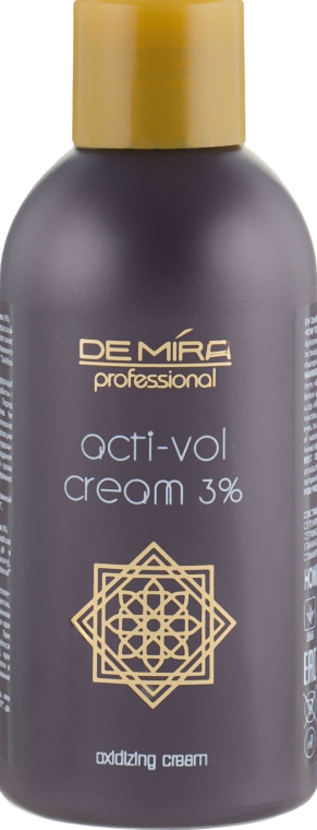 Окислювальна емульсія 3 % - Demira Professional Acti-Vol Cream — фото N6