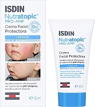 Крем для кожи с атопическим дерматитом - Isdin Nutratopic Facial Cream Pro-Amp  — фото N2