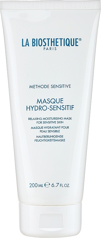 Заспокійлива зволожувальна маска для чутливої шкіри - La Biosthetique Hydro-Sensitif Relaxing Mask (Salon Size) — фото N1