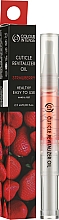 Парфумерія, косметика Відновлювальна олія для кутикули "Полуниця" - Colour Intense Cuticle Revitalizer Oil Strawberry