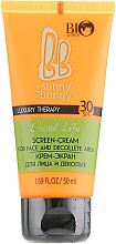 Духи, Парфюмерия, косметика Крем-экран для лица и декольте SPF30 - Bio World Secret Life Luxury Therapy Screen-Cream For Face and Decollete Area