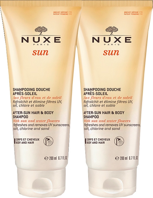 Набір - Nuxe Sun After-Sun Hair & Body Shampoo (shm/gel/2x200ml) — фото N1